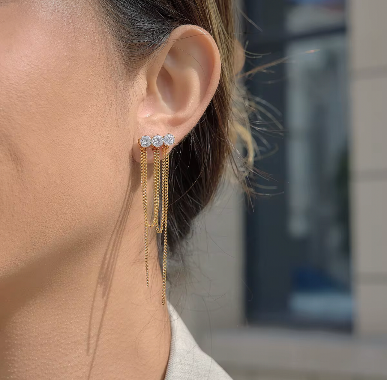 Aurora Chain Earrings