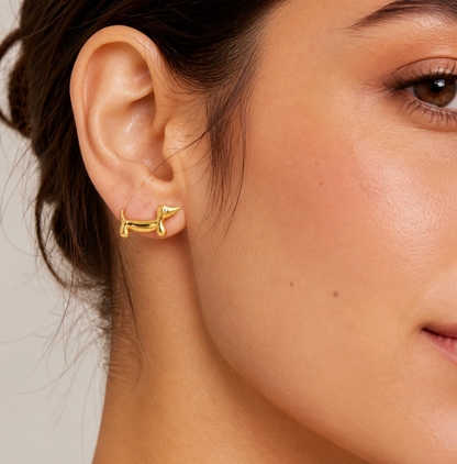 Dachshund Stud Earrings