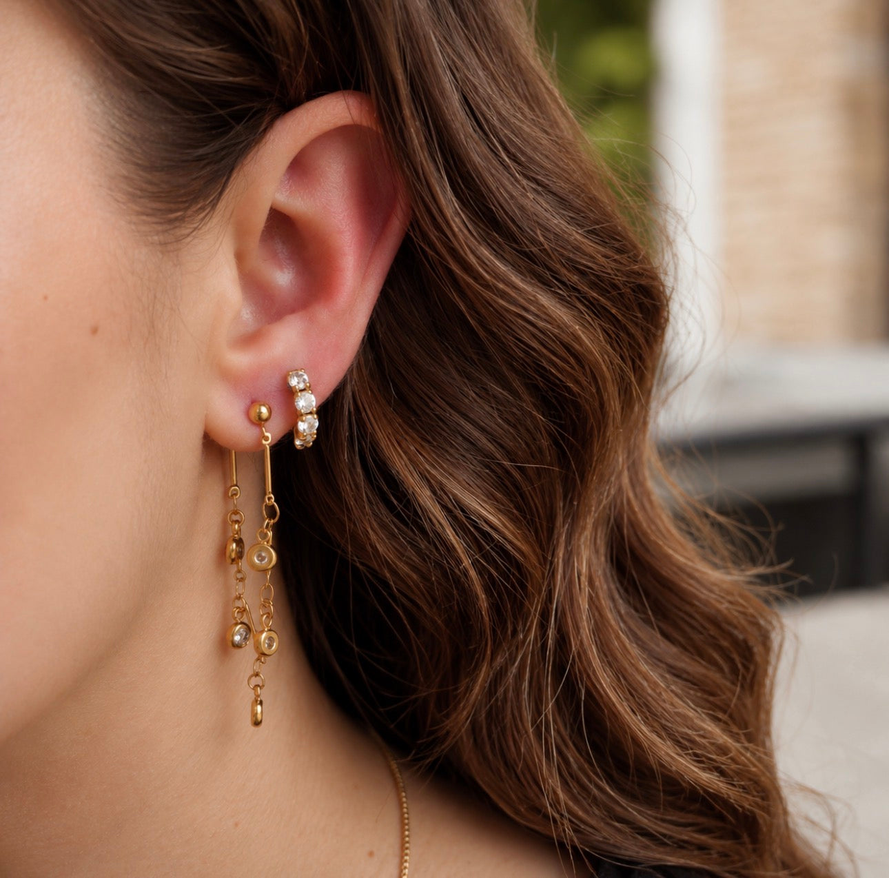 Lumi Crystal Studs
