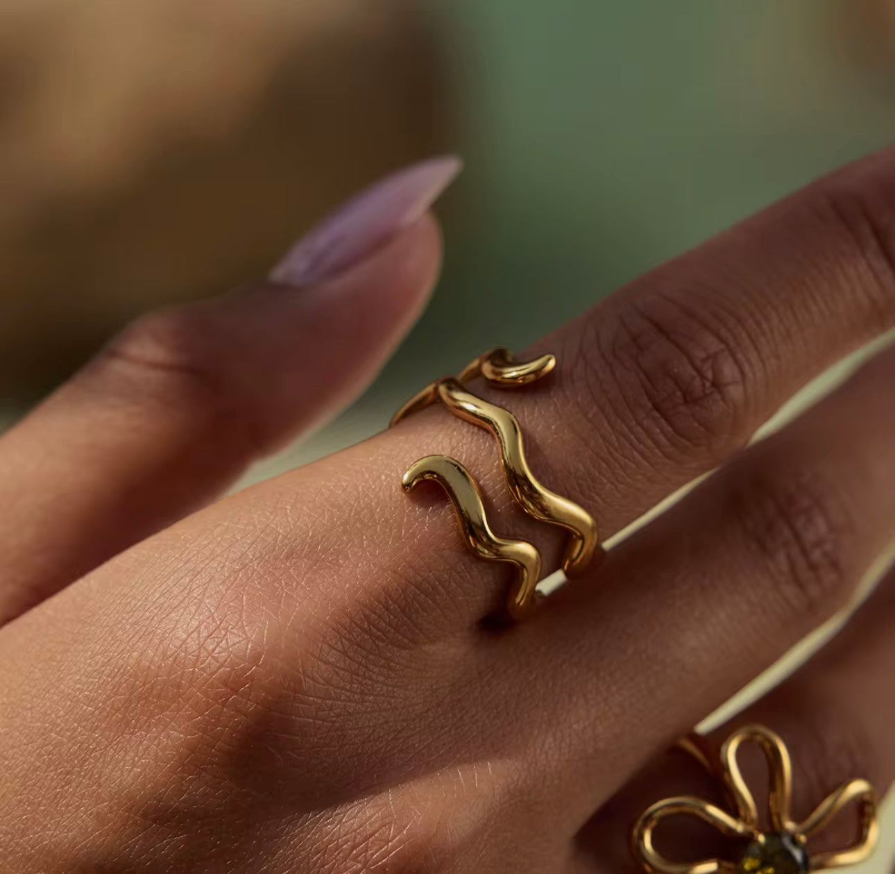 Ayla Wave Ring