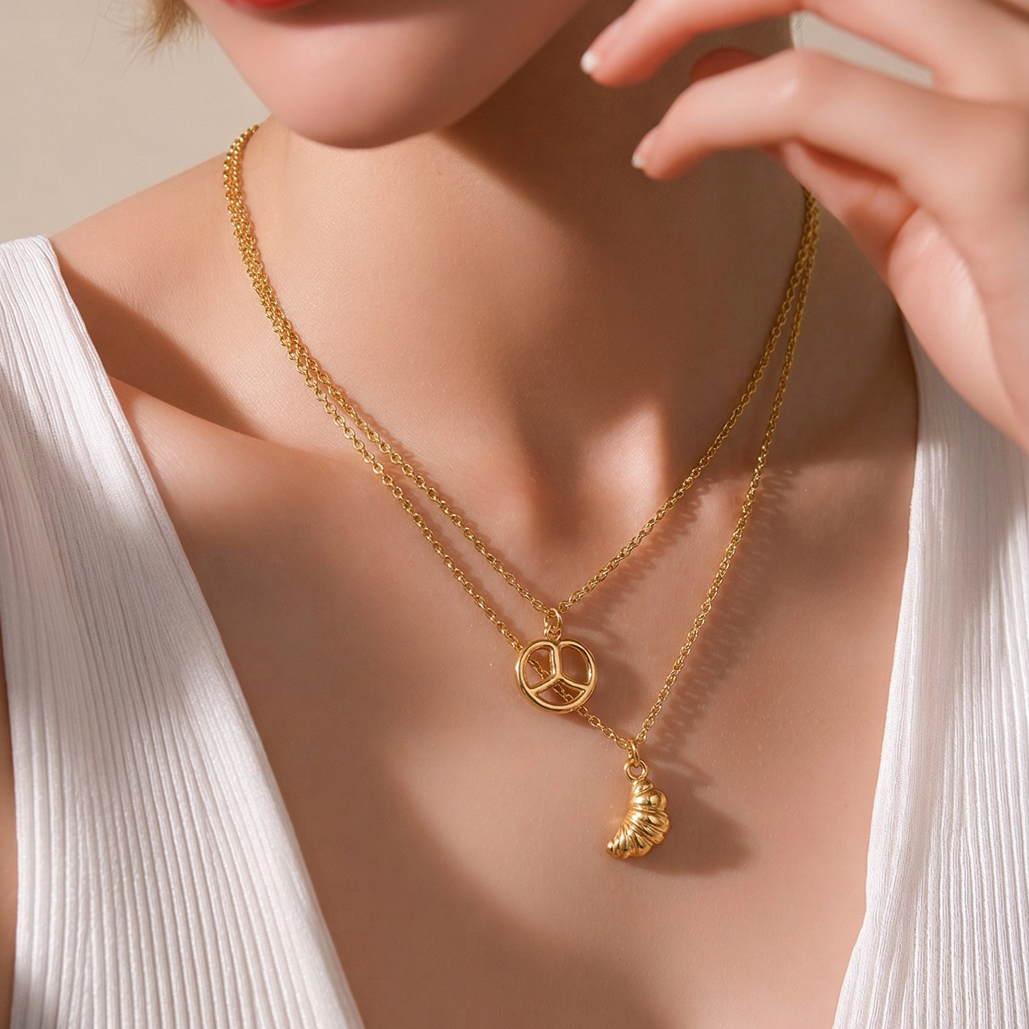 Golden Bakery Necklace