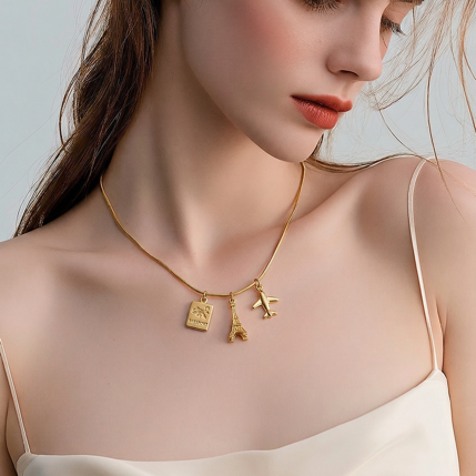 Voyage – Travel Charm Necklace