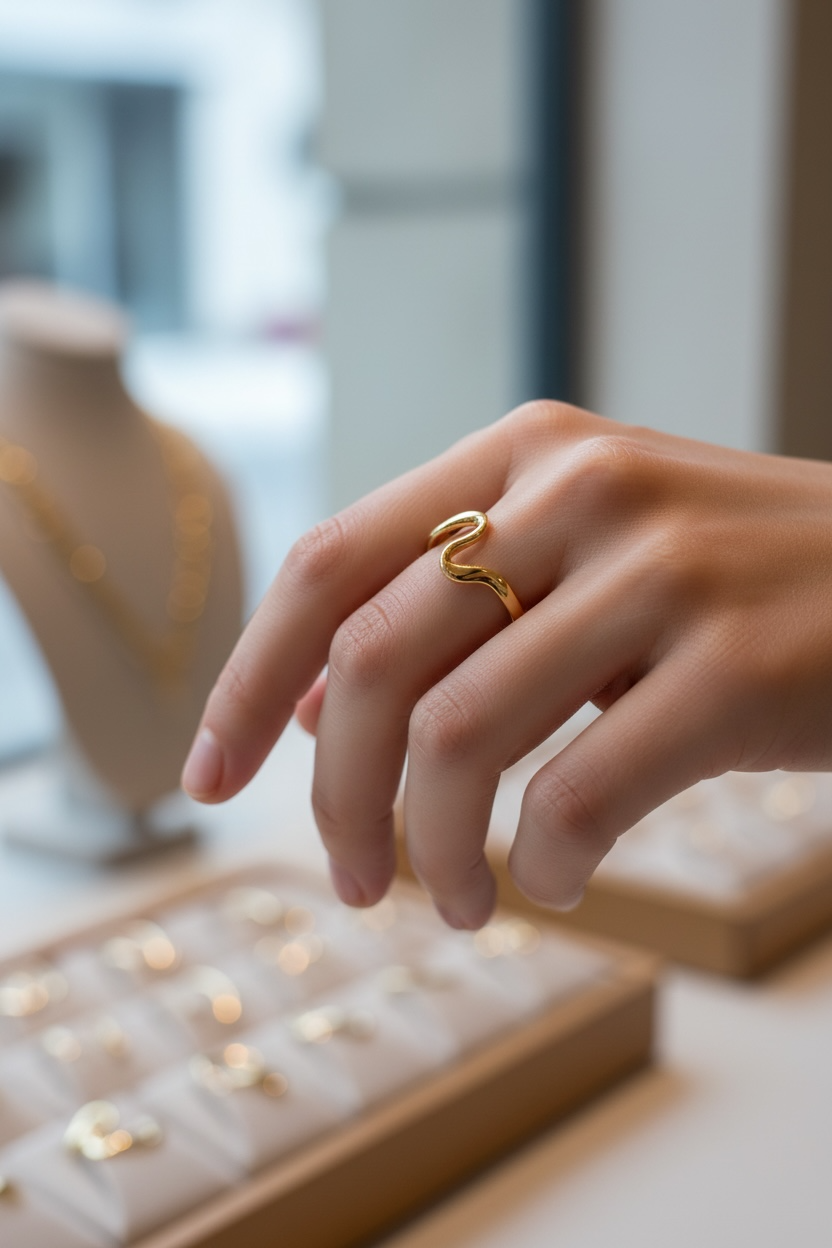 Curvella – Minimalist Ring